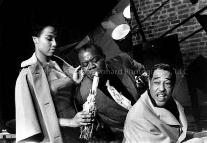 Duke Ellington, Louis Armstrong & Diahann Carroll