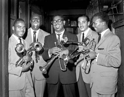 Joe Gordon, E. V. Perry, Dizzy Gillespie, Carl Warwick & Quincy Jones
